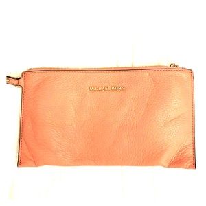 Light pink Michael Kors wristlet.